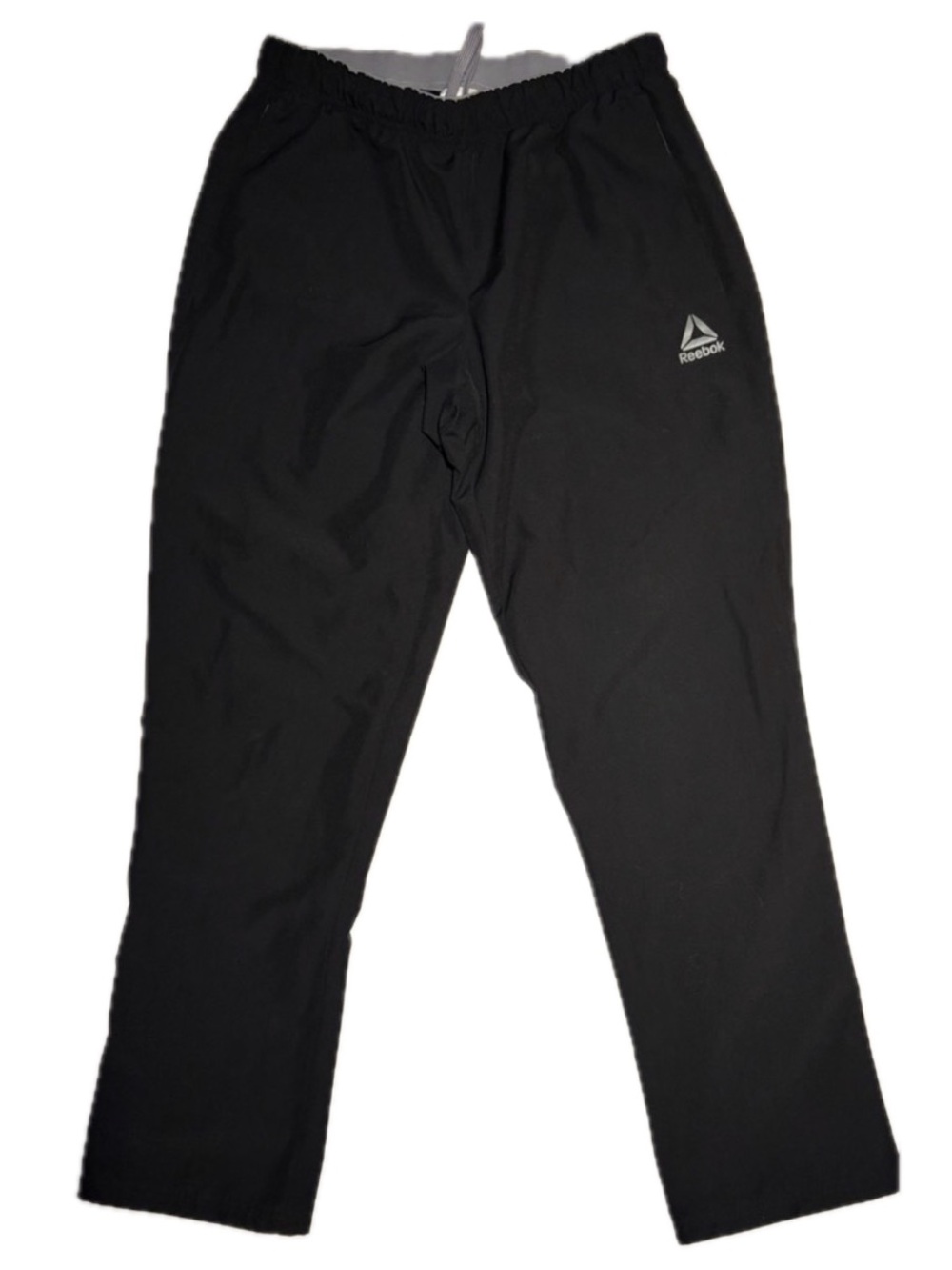 Reebok Black Woven Training  Track Pants Men's Size Medium